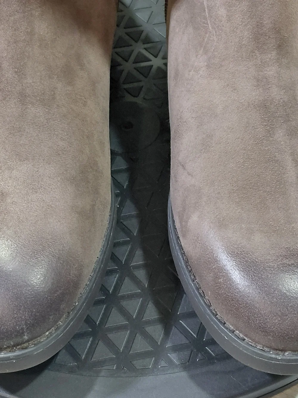 NEW Vionic Women's Rochelle Tall Knee High Taupe Brown Suede Leather Boots W8